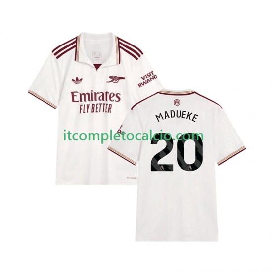 Maglia Arsenal Noni Madueke 20 Terza Divisa 2025-2026 Manica Corta ,Uomo