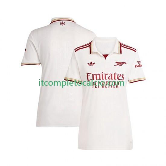 Maglia Arsenal Terza Divisa 2025-2026 Manica Corta ,Donna