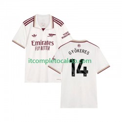 Maglia Arsenal Viktor Gyokeres 14 Terza Divisa 2025-2026 Manica Corta ,Uomo