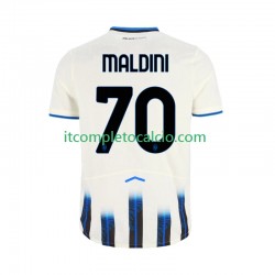 Maglia Atalanta Daniel Maldini 70 Divisa Away 2025-2026 Manica Corta ,Uomo