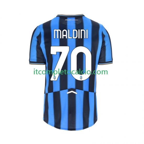 Maglia Atalanta Daniel Maldini 70 Divisa Home 2025-2026 Manica Corta ,Uomo