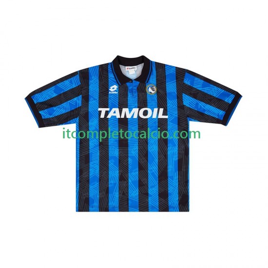 Maglia Atalanta 1991 Retro Divisa Home Manica Corta ,Uomo