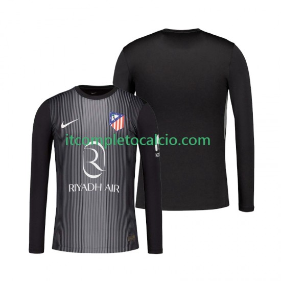Maglia Atlético Madrid Portiere Divisa Away 2025-2026 Manica Lunga ,Uomo