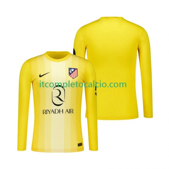 Maglia Atlético Madrid Portiere Divisa Home 2025-2026 Manica Lunga ,Uomo