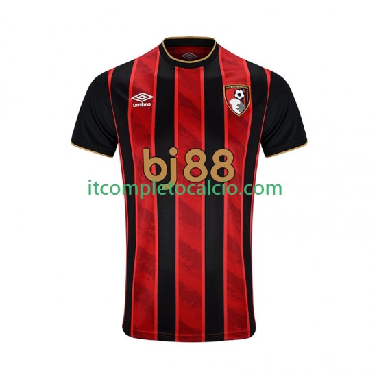 Maglia BOURNEMOUTH Divisa Home 2025-2026 Manica Corta ,Uomo
