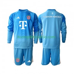 Maglia FC Bayern München Portiere Terza Divisa 2025-2026 Manica Lunga ,Bambino