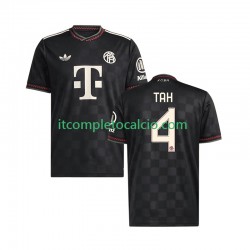 Maglia FC Bayern München Jonathan Tah 4 Terza Divisa 2025-2026 Manica Corta ,Uomo