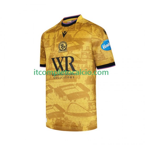 Maglia Blackburn Rovers Divisa Away 2025-2026 Manica Corta ,Uomo