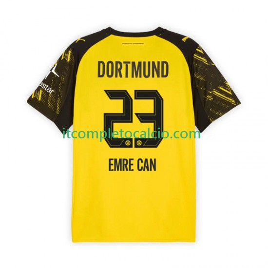 Maglia Borussia Dortmund Emre Can 23 Divisa Home 2025-2026 Manica Corta ,Uomo