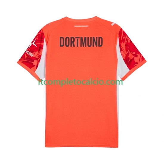 Maglia Borussia Dortmund Portiere Divisa Away 2025-2026 Manica Corta ,Uomo