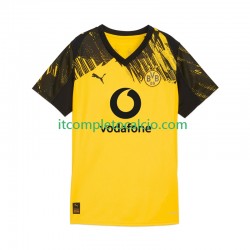 Maglia Borussia Dortmund Divisa Home 2025-2026 Manica Corta ,Uomo