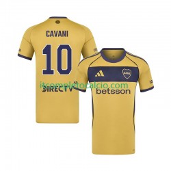 Maglia CA Boca Juniors Edinson Cavani 10 Divisa Away 2025-2026 Manica Corta ,Uomo