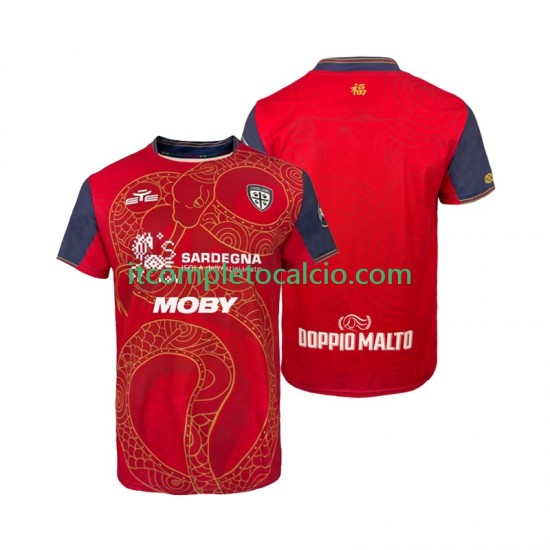 Maglia Cagliari Special Divisa Home 2025-2026 Manica Corta ,Uomo