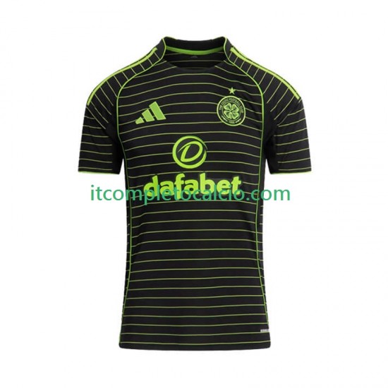 Maglia Celtic FC Divisa Away 2025-2026 Manica Corta ,Uomo