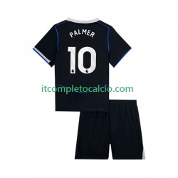 Maglia Chelsea Cole Palmer 10 Terza Divisa 2025-2026 Manica Corta ,Bambino