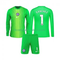 Maglia Chelsea Robert Sanchez 1 Portiere Divisa Away 2025-2026 Manica Lunga ,Bambino