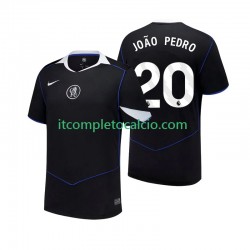 Maglia Chelsea Joao Pedro 20 Terza Divisa 2025-2026 Manica Corta ,Uomo