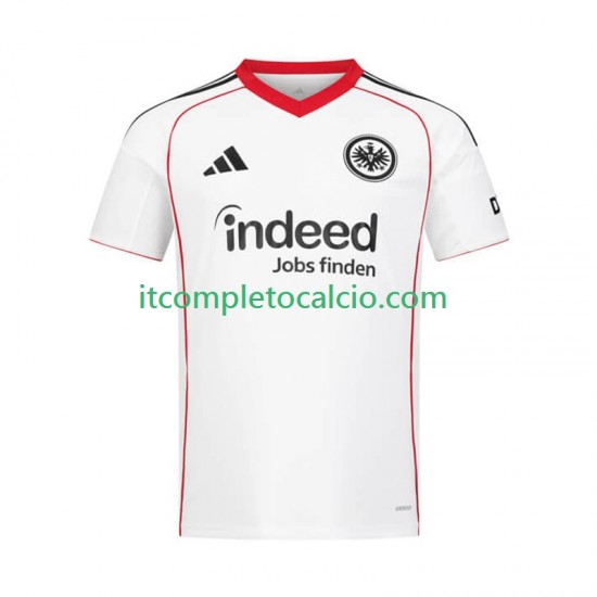 Maglia Eintracht Frankfurt Divisa Away 2025-2026 Manica Corta ,Uomo