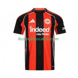 Maglia Eintracht Frankfurt Divisa Home 2024-2025 Manica Corta ,Uomo