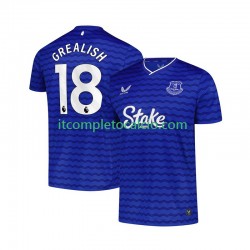 Maglia Everton Jack Grealish 18 Divisa Home 2025-2026 Manica Corta ,Uomo