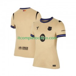 Maglia FC Barcelona Divisa Away 2025-2026 Manica Corta ,Donna