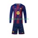 Maglia FC Barcelona Divisa Home 2025-2026 Manica Lunga ,Bambino
