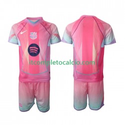 Maglia FC Barcelona Special Divisa Home 2025-2026 Manica Corta ,Bambino
