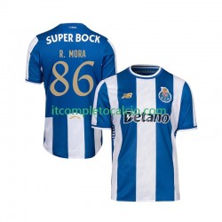 Maglia FC Porto Rodrigo Mora 86 Divisa Home 2025-2026 Manica Corta ,Uomo