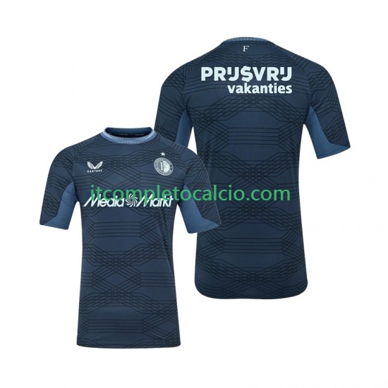 Maglia Feyenoord Rotterdam Divisa Away 2025-2026 Manica Corta ,Uomo