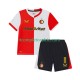 Maglia Feyenoord Rotterdam Quinten Timber 8 Divisa Home 2025-2026 Manica Corta ,Bambino