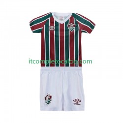 Maglia Fluminense Divisa Home 2025-2026 Manica Corta ,Bambino