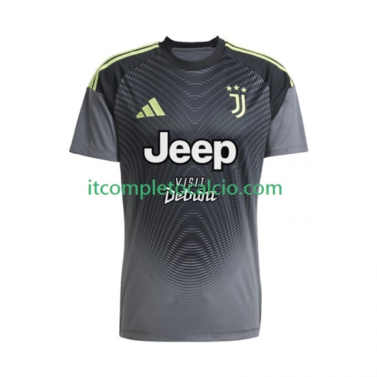 Maglia Juventus Portiere Divisa Away 2025-2026 Manica Corta ,Uomo