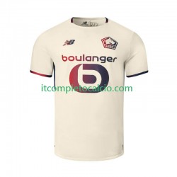Maglia LOSC Lille Divisa Away 2025-2026 Manica Corta ,Uomo