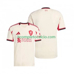 Maglia Liverpool Divisa Away 2025-2026 Manica Corta ,Uomo