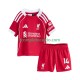 Maglia Liverpool Federico Chiesa 14 Divisa Home 2025-2026 Manica Corta ,Bambino