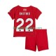 Maglia Liverpool Hugo Ekitike 22 Divisa Home 2025-2026 Manica Corta ,Bambino