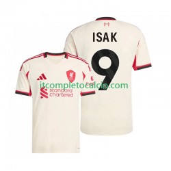 Maglia Liverpool ISAK 9 Divisa Away 2025-2026 Manica Corta ,Uomo