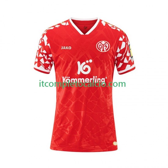 Maglia Mainz 05 Divisa Home 2025-2026 Manica Corta ,Uomo
