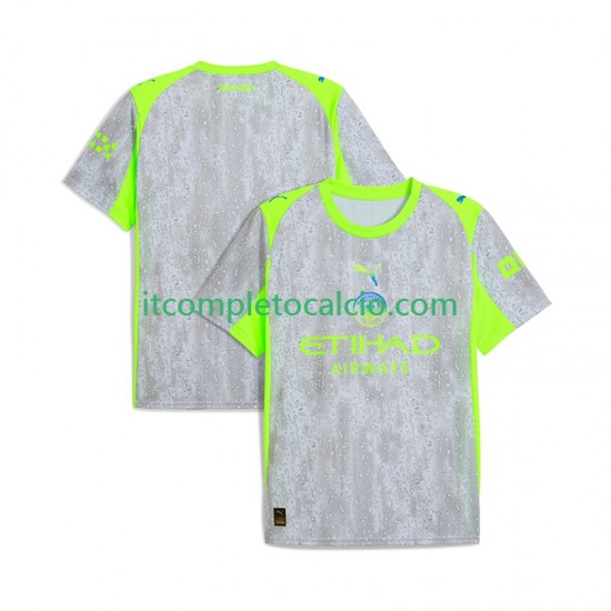 Maglia Manchester City Terza Divisa 2025-2026 Manica Corta ,Uomo