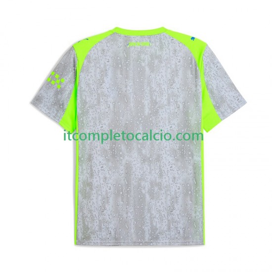 Maglia Manchester City Terza Divisa 2025-2026 Manica Corta ,Uomo