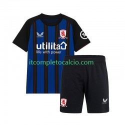 Maglia Middlesbrough Divisa Away 2025-2026 Manica Corta ,Bambino