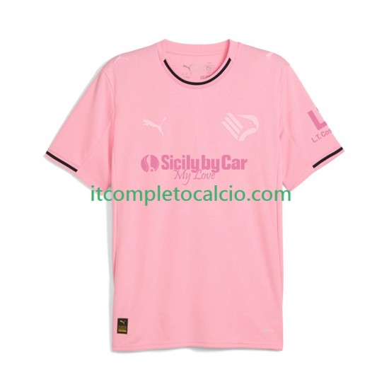 Maglia Palermo Divisa Home 2024-2025 Manica Corta ,Uomo