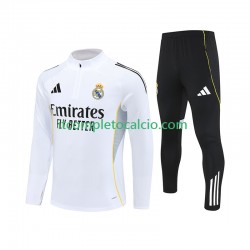 Real Madrid 2025-2026 Bianco Tute Felpe da Allenamento