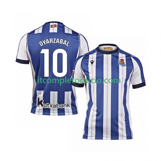 Maglia Real Sociedad Mikel Oyarzabal 10 Divisa Home 2025-2026 Manica Corta ,Uomo