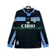 Maglia SS Lazio Retro Divisa Away 1998 1999 Manica Lunga ,Uomo