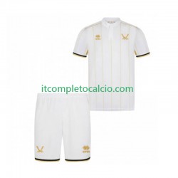 Maglia Sheffield United Divisa Away 2025-2026 Manica Corta ,Bambino
