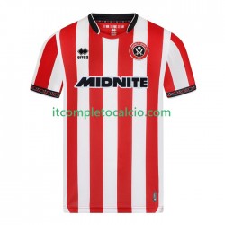 Maglia Sheffield United Divisa Home 2025-2026 Manica Corta ,Uomo
