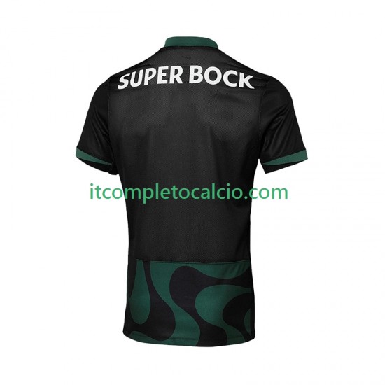 Maglia Sporting CP Divisa Away Quarto Divisa 2025-2026 Manica Corta ,Uomo