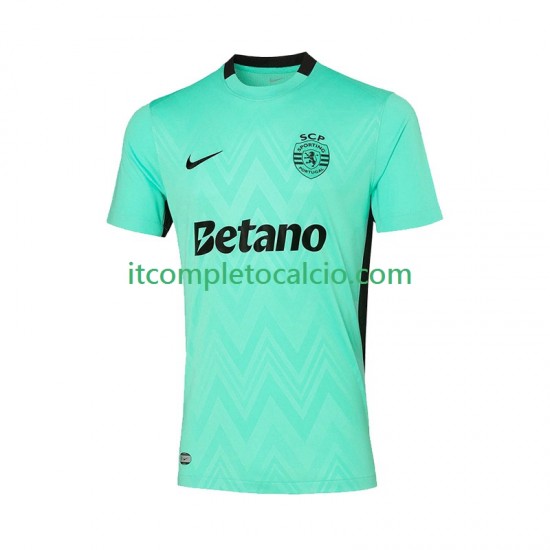 Maglia Sporting CP Terza Divisa 2025-2026 Manica Corta ,Uomo