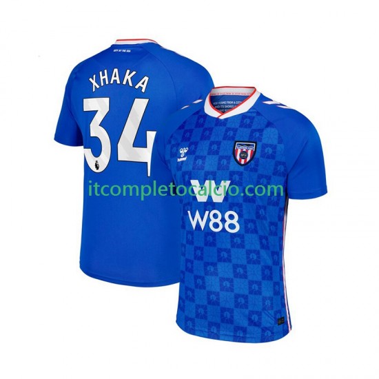 Maglia Sunderland Granit Xhaka 34 Divisa Away 2025-2026 Manica Corta ,Uomo
